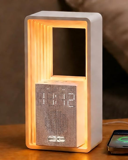 WILIT Digital Alarm Clock Sunrise, White Noise Sound Machine with Nightlight, 9 Sleep Aid Sounds Wake up Light for Heavy Sleepers, Dimmable Display, Snooze, USB Charging Port,Gifts for Women,Men,Teens