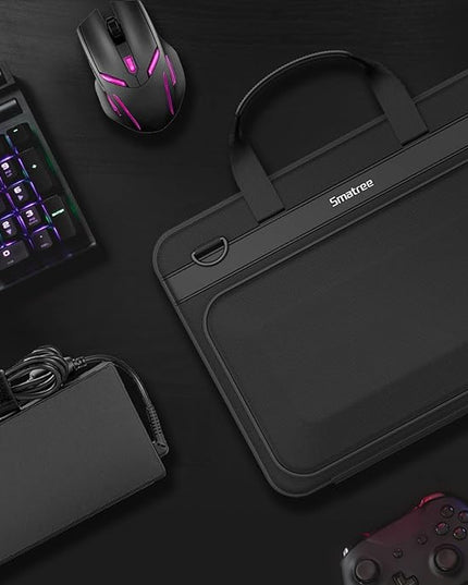 Smatree 15.6inch Heavy Duty Hard Case for MSI ALPHA 15 A3DD/A4DEK,Delta A5EFK,Stealth GS66/A13VF/B12UE,Cyborg AI A1V/A12VF,Bravo 15,Katana A17/A15 AI,GF65/GF63 Thin, Thin 15/A15, MSI Pulse 17 (A800)