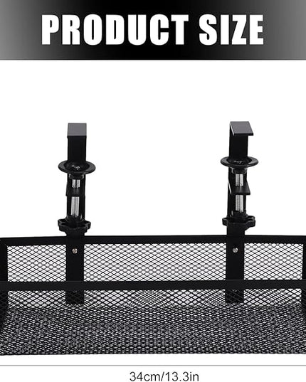 Under Desk Cable Tray - Carbon Steel Cord Organizer,Cord Management Under Desk | for Family Friends Students Adults Men Women Home Indoor Office Study Kitchen