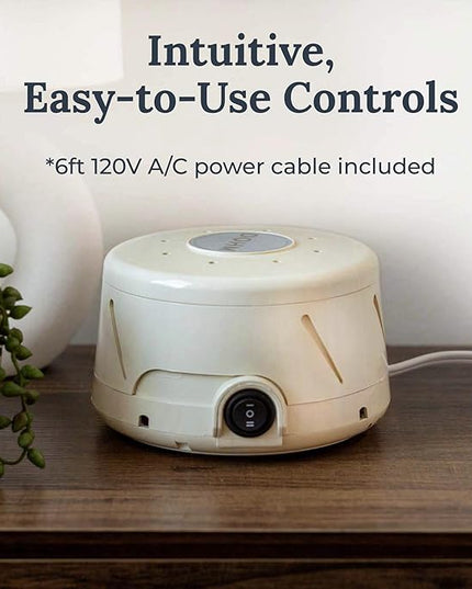 Yogasleep Dohm Classic (Tan) The Original White Noise Machine, Soothing Natural Sound from a Real Fan, Noise Cancelling for Office Privacy, Travel & Meditation, Sleep Therapy for Adults & Baby