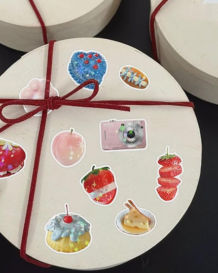 400pcs Japanese Stickers for Adults, Aesthetic Sticker for Journaling, Scrapbooking & Planners, Kawaii Animal and Retro Deco Stickers for Vision Board Supplies,Prayer Board Supplies (Japanese-Style)