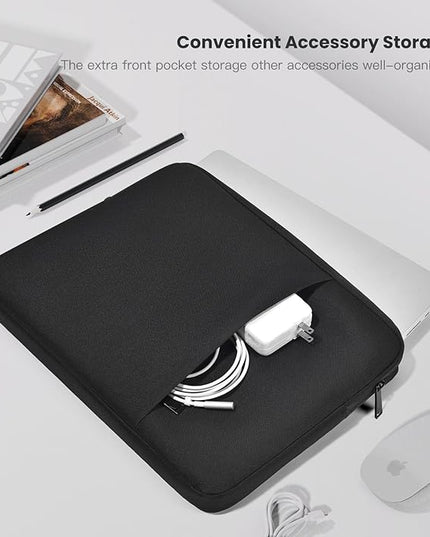 17 inch 360° Protective Laptop Case Sleeve for 2025 HP 17.3 Touchscreen Laptop,Envy 17,Pavilion 17,ASUS Vivobook 17, Shockproof Water-Resistant Computer Bag w/Accessory Pocket