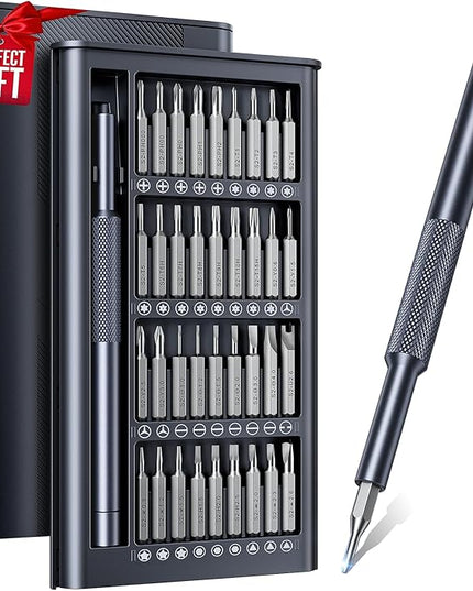 Stocking Stuffers for Men Adults Him, AXTH 37in1 Small Precision Screwdriver Set, Christmas Gifts, Professional Magnetic Mini Repair Tool Kit for Computer, Watch, Laptop, Tiny Electronic