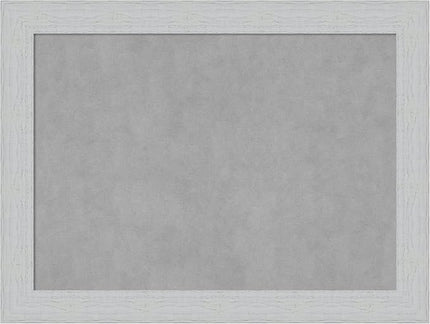 Amanti Art White Framed Magnetic Board 24x32 Medium Vision Board for use with Magnets, 100% Metal Sheet to Display Items as Office Decor or for Home Organization in mudroom, Kitchen or Kids Room