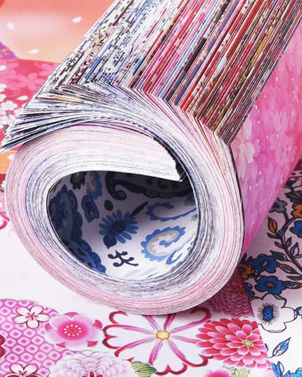 10 Pack/Sets Origami Paper Kit Double Sided 6 Inch Japanese Chiyo Square Easy Fold Arts Crafts DIY Handwork Origami Papers