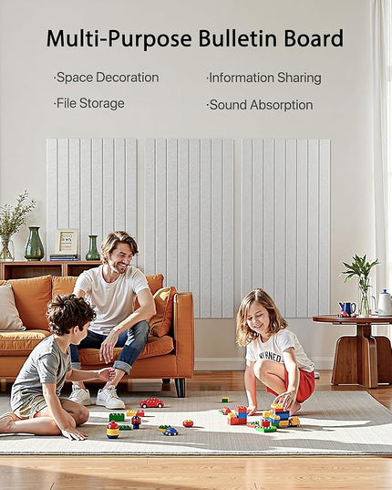 Soundproof Wall Panels Self-Adhesive, 3 Pack Large Acoustic Panels 47.2"x23.6"x0.35" High Density Sound Proof Panels for Walls, Noise Absorbing for Home Studio, Office, Game Room