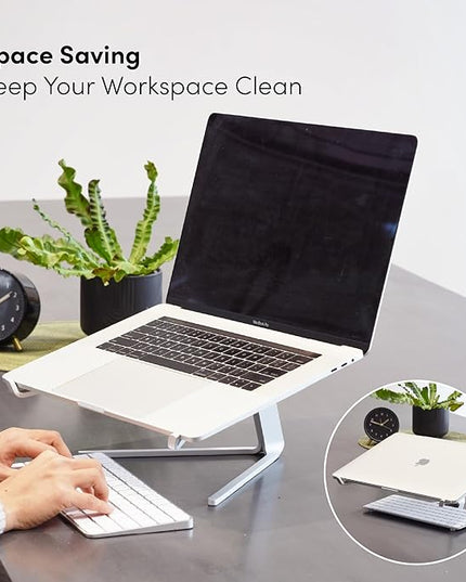 xympo Aluminum Laptop Stand for Desk, fits 13" - 16" Laptops