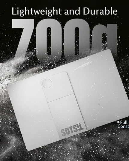SOTSU FlipAction Go 14" Premium Portable Monitor SFA14PMSV | Robust but Lightweight | Tempered Glass Cover | 1080p | 400 Nits | 100% sRGB | 5W | Super Versatile | USB C or Mini HDMI