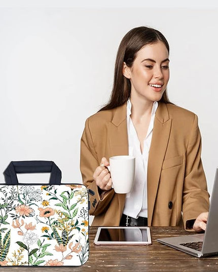 AMARY Laptop Sleeves 11.6" 12" Laptop Handle Bag Neoprene Notebook Carrying Pouch Chromebook Sleeves case Ultrabook Case Tablet Cover Fit Apple MacBook Air HP DELL Lenovo Asus (AMR12-09)