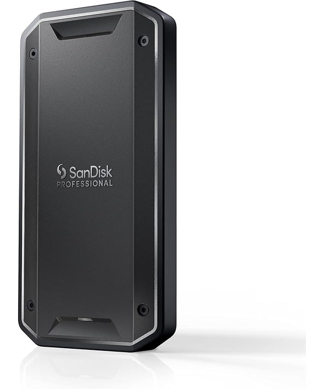 SanDisk Professional 4TB PRO-G40 SSD - Up to 3000MB/s, Thunderbolt 3 (40Gbps), USB-C (10Gbps), IP68 dust/Water Resistance, External Solid State Drive - SDPS31H-004T-GBCND