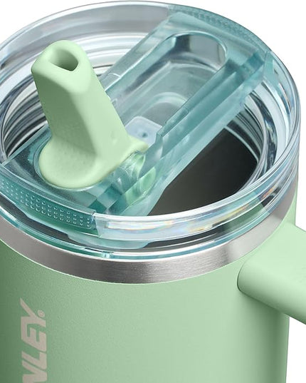 STANLEY Quencher ProTour Flip Straw Tumbler with Leakproof Lid | Built-In Straw & Handle | Cupholder Compatible for Travel | Insulated Stainless Steel Cup | BPA-Free