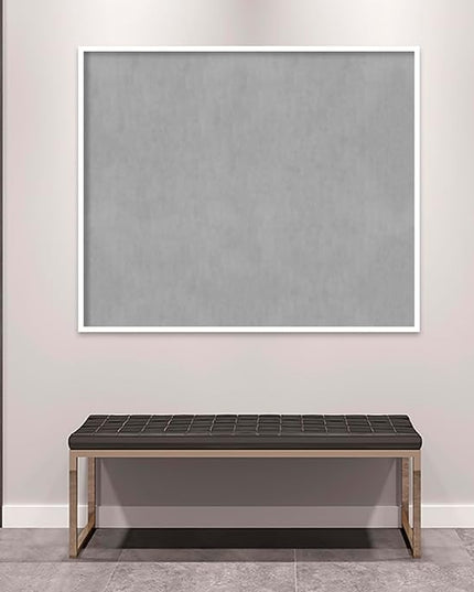 Amanti Art White Framed Magnetic Board 41x49 Oversize Vision Board for use with Magnets, 100% Metal Sheet to Display Items as Office Decor or for Home Organization in mudroom, Kitchen or Kids Room