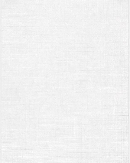 LUXPaper 8.5" x 11" Paper | Letter Size | White Linen | 24lb. (60lb. Text) | 1,000 Qty