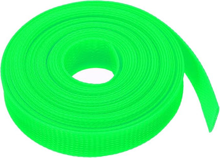uxcell Expandable Sleeving, 1-inch 25ft Cable Sleeve, Green