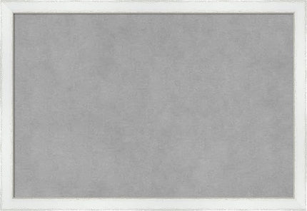 Amanti Art White Framed Magnetic Board 13x19 Small Vision Board for use with Magnets, 100% Metal Sheet to Display Items as Office Decor or for Home Organization in mudroom, Kitchen or Kids Room