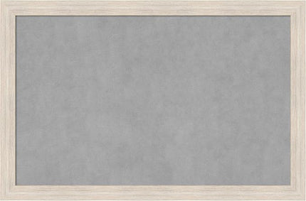 Amanti Art White Framed Magnetic Board 23x35 Large Vision Board for use with Magnets, 100% Metal Sheet to Display Items as Office Decor or for Home Organization in mudroom, Kitchen or Kids Room