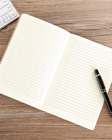 12 Pack Notebook Journals for Travelers, Students and Office, Writing Diary Subject Notebooks Planner with Lined Paper, College Ruled, 60 Pages, 30 Sheets, 8.3x5.5 inch, A5 Size, Travel Journal Set