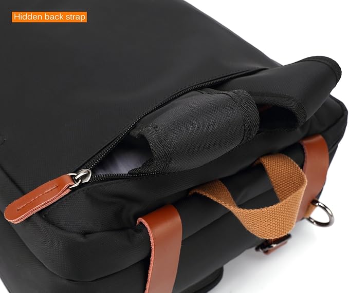 CoolBELL Convertible Backpack Messenger Shoulder bag Laptop Case Handbag Business Briefcase Multi-functional Travel Rucksack Fits 17.3 Inch Laptop For Men/Women (Grey)