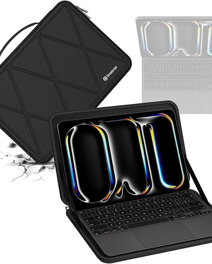Smatree Hard EVA Protective Sleeve Compatible for 13 inch Apple iPad Air M3 2025/M2 2024, for 13 inch iPadPro M4 2024, Fits iPad with Magic Keyboard and Apple Pencil (Not Included), Case Only (X8245)