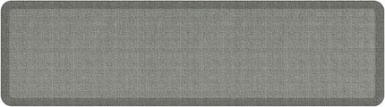 NewLife by GelPro Ergo-Foam Cushioned Anti-Fatigue Standing Kitchen Floor Mat, Padded Stain-Resistant, Waterproof, Non-Slip Comfort Padded Desk/Office Mat - 20" x 72", Patina Grey