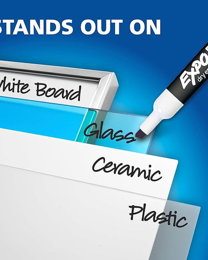 Expo Low Odor Dry Erase Markers Assorted Colors Chisel Tip - Pack of 16