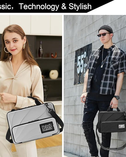 BUG 13-14 Inch Laptop Case Hard Shell, Protective Laptop Carrying Case with Stand for Heat Dissipation