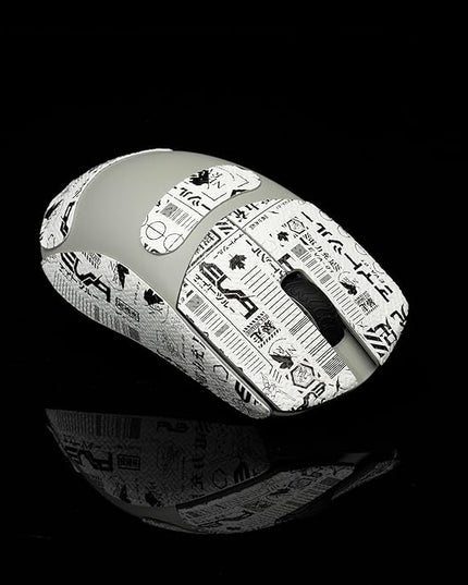 Grip Tape for Lamzu Atlantis Maya - Anti-Slip,Enhanced Control, Sweat Resistance,Improves FPS Gaming Grip & Mouse Protection [Pre-Cut] EVA White 0.5mm