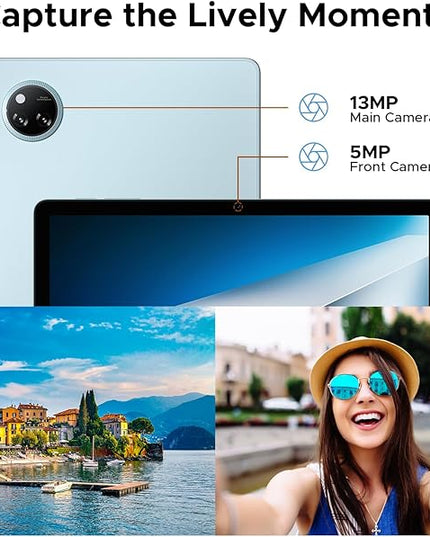 DOOGEE Tab A9 Pro+(2025) Android 16 Tablet with Keyboard,11 inch Tablet with Gemini AI,30GB+128GB/TF 2TB Octa-Core Gaming Tablets,90Hz Display,8580mAh,Netflix 1080P,BT 5.0+5G WiFi,13MP+5MP,Face ID