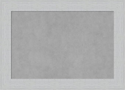 Amanti Art White Framed Magnetic Board 20x28 Medium Vision Board for use with Magnets, 100% Metal Sheet to Display Items as Office Decor or for Home Organization in mudroom, Kitchen or Kids Room