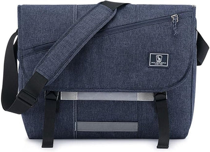 OIWAS Messenger Bag for Men, 15.6 Inch Laptop Crossbody Bags Women Casual Satchel Shoulder Bag College Travel Office Briefcase