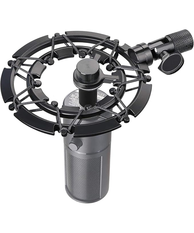 Razer Seiren X Shock Mount Reduces Vibration Noise Matching Mic Boom Arm Stand Compatible for Razer Seiren X Mic by YOUSHARES