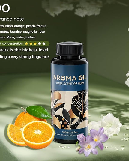Essential Oils Set,16.9 fl oz (500 ml) I DO Scent,Hotel Collection Diffuser Oil Suitable for Your own Candles, Soaps, air freshener Spray, and Essential Oils for Commercial Aroma Diffuser
