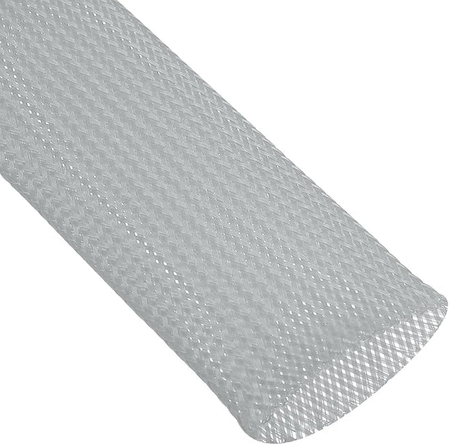 uxcell Expandable Sleeving, 2-inch 25ft Cable Sleeve, Gray