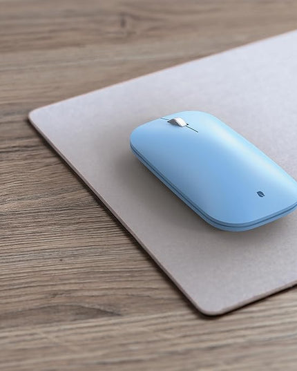 Incase Modern Mobile Mouse – Designed by Microsoft – Lightweight, Precision Navigation, Right/Left Hand Use, Scroll Wheel, BlueTrack Technology, Wireless Bluetooth for Mac/Windows/8/10/11 (Sapphire)