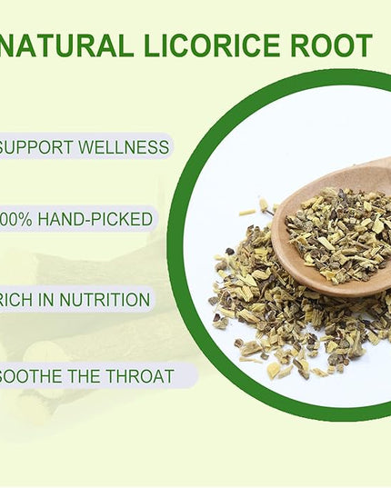 Jarteela - Licorice Tea Bag, 2g x 40 Count - Natural Pure Licorice Root Tea Bags - Non-GMO - Caffeine-free Tea -Support Digestion & Healthy Skin