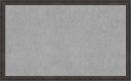 Amanti Art Black Framed Magnetic Board 27x43 Large Vision Board for use with Magnets, 100% Metal Sheet to Display Items as Office Decor or for Home Organization in mudroom, Kitchen or Kids Room