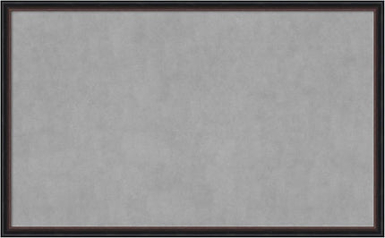 Amanti Art Black Framed Magnetic Board 26x42 Large Vision Board for use with Magnets, 100% Metal Sheet to Display Items as Office Decor or for Home Organization in mudroom, Kitchen or Kids Room