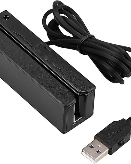 MSR90 USB Swipe Magnetic Credit Card Reader 3 Tracks Mini Smart Card Reader MSR605 MSR606 Deftun
