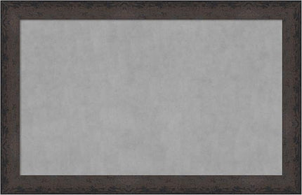 Amanti Art Black Framed Magnetic Board 29x45 Large Vision Board for use with Magnets, 100% Metal Sheet to Display Items as Office Decor or for Home Organization in mudroom, Kitchen or Kids Room