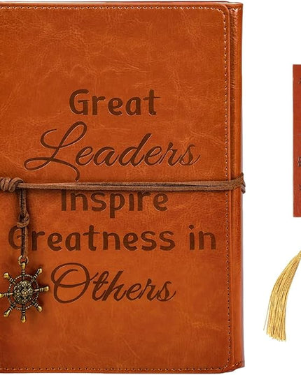 Cool Best Thank You Gifts For Bosses Coworkers Leadership Manager Coach Women And Men Journaling Notebooks New Job Appreciation Going Away Inspirational Retirement Farewell Gifts