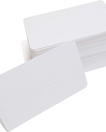 Bullet Cards with the Same Grid as Bullet Dotted Journals (3x5 Card 200qty)