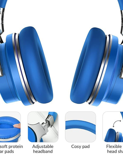 Million Sold 10 Years Classic E7 Active Noise Cancelling Headphones with Upgraded Noise Cancellation, Bluetooth Headphones Wireless with HD Sound Vivid Deep Bass, for Home Office Travel Birthday Gift