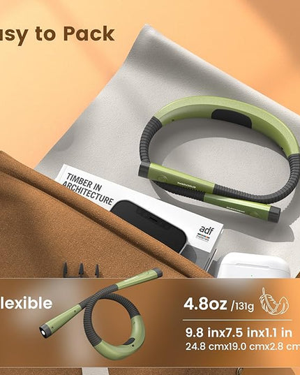 Glocusent Book Light, 3-Color & 6-Brightness Reading Light, Bendable Neck Light, 80-hr Lasting Rechargeable Book Light, Perfect Reading Lights for Books in Bed, Knitting, Repairing, Book Lovers Gifts