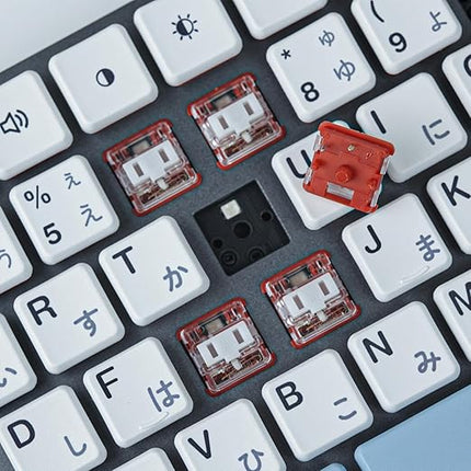 Kailh PG1350 Choc V1 70PCS Mechanical Keyboard Switch kailh Low Profile switches Chocolate Mechanical Keyboard Switch RGB SMD 5-Pin Kailh Switches (Red Pro-70Pcs)