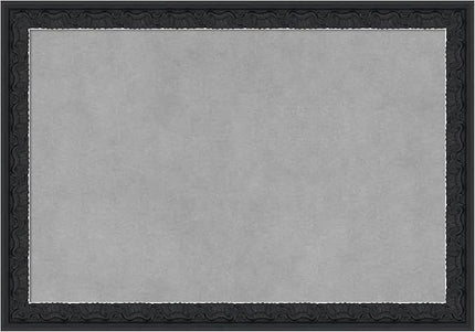 Amanti Art Black Framed Magnetic Board 14x20 Small Vision Board for use with Magnets, 100% Metal Sheet to Display Items as Office Decor or for Home Organization in mudroom, Kitchen or Kids Room