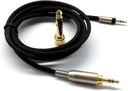 NewFantasia Replacement Audio Upgrade Cable Compatible with Sennheiser Momentum, Momentum 2.0, HD1 Over-Ear On-Ear Headphones 2.5meters/8.2feet