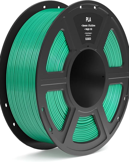 ELEGOO PLA Filament 1.75mm Sea Green 1KG, 3D Printer Filament Dimensional Accuracy +/- 0.02mm, 1kg Spool(2.2lbs) Fit Most FDM 3D Printers