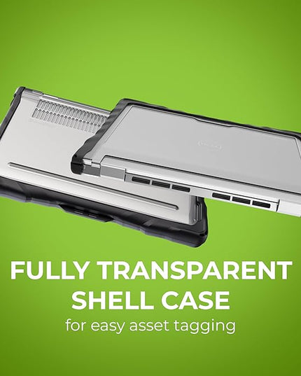 Gumdrop Droptech Hard Shell Laptop Case ONLY Compatible with Dell Latitude 5440|5450 Precision 3480 Clamshell 13.5 inch Rugged Drop Tested Reliable Computer Protection Professionals Office Business