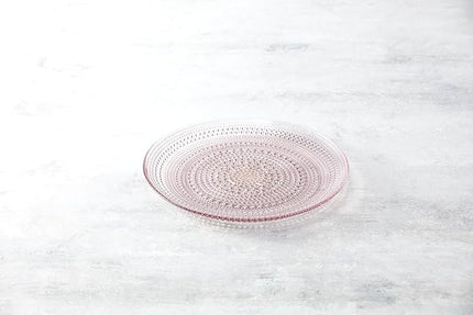 Fortessa Jupiter Glass, 13" Charger/Platter Plate (Set of 4), Pink