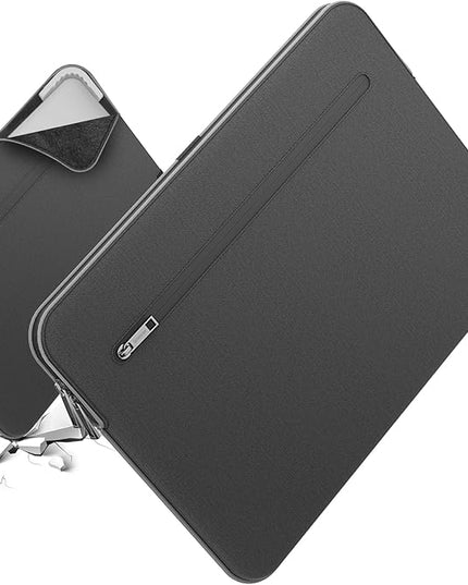 Smatree SlimPro Laptop Sleeve Case for 14 inch DELL Precision 3490/3480/3470 Workstation, DELL Laptop Case with Swift-Access Accessory Pocket, Patented Super-Corner Design (S420)